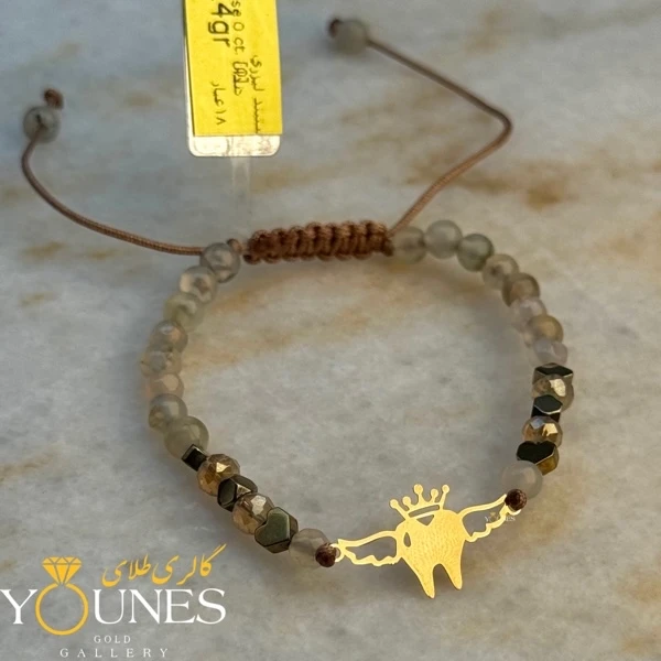 دستبند دندونی طلا لیزری